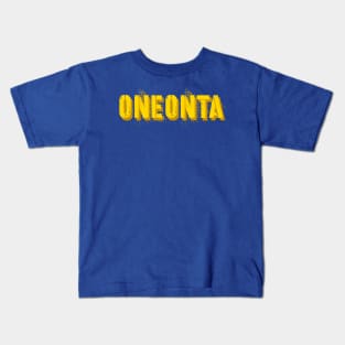 Oneonta NY AL Resident Visitor Kids T-Shirt